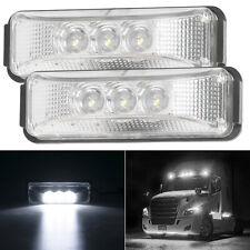 2x 4" White Side Marker