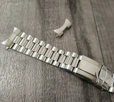 20mm President Stainless Steel Bracelet Watch Strap For Rolex 39/40mm Watch GMT