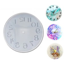 Extra Large Jewelry Making Resin Mould Silicone Mold Round Clock Epoxy DIY Tool