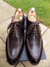 Winson Unworn Split-Toe Derby Shoes UK9 Brown grain Edward Green Dover Style 