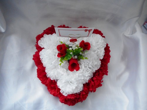 Artificial flowers memorial - flowers,