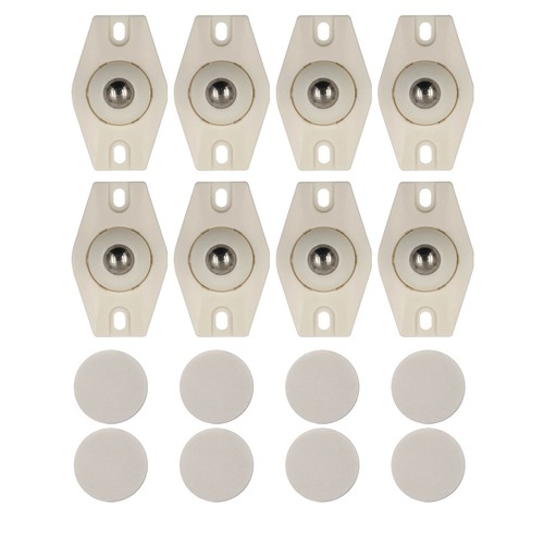 8pcs mini swivel wheels small - swivel,