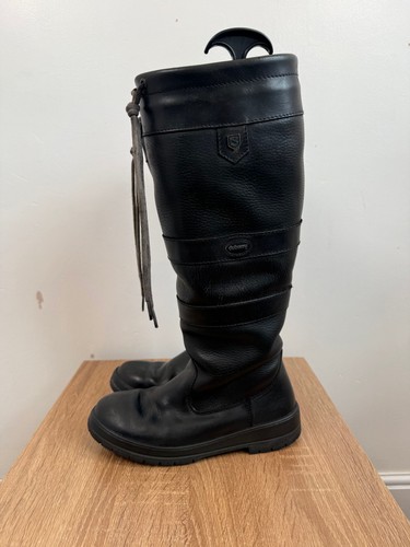 Dubarry boots black galway - black,