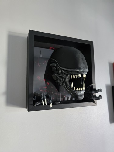 Alien xenomorph figure 3dart - xenomorph,