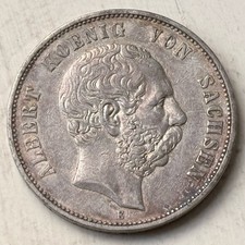 Empire saxony mark 1898 e - mark,