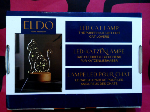 Led cat lamp eldo usb - led,