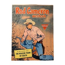 Rod Cameron Western 32 Page Comic No 8 1950 Fawcett Production