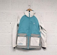 Surfanic Eden Ski Jacket 10K Waterproof Green White - Size XS / Chest 40