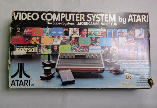 1980 atari 2600 - atari, cx-2600