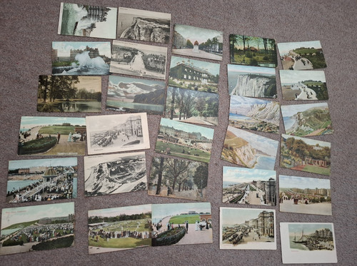 Eastbourne old postcards - old,