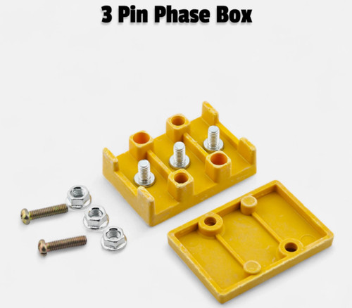 Ebike pin phase box - box, hub