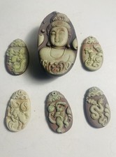 Chinese Stone Carved Pendants