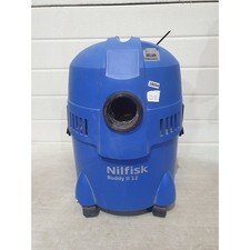 Nilfisk Buddy II 12L UK 18451120 Wet & Dry Vacuum Cleaner Blue & Black Corded