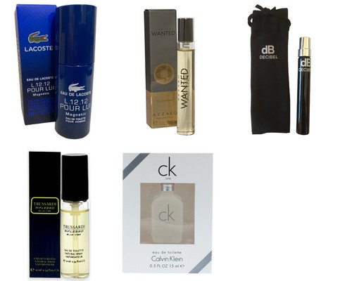 Various mens travel aftershave - various,