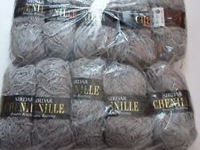 500g Sirdar Chenille DK Knitting Yarn Grey