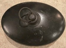 Vintage Antique Oval Primitive
