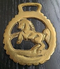 Vintage Horse Brass - Rearing
