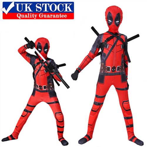 Deadpool costume cosplay - deadpool, kids