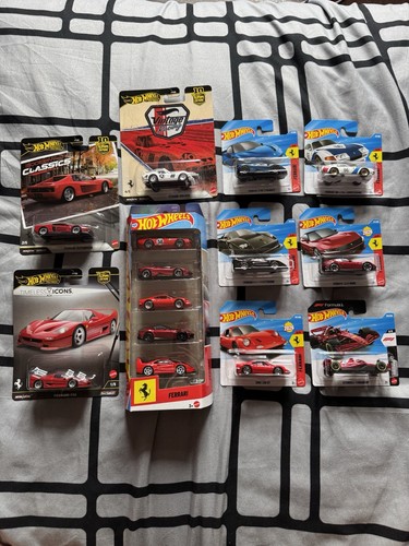 Ferrari hot wheels collectible - ferrari,