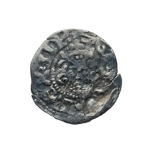 Medieval hammered silver - medieval, long