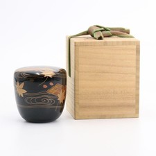 Natsume tea caddy by Nishimura
