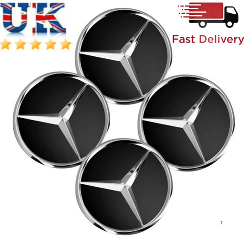 Black mercedes benz alloy - black,