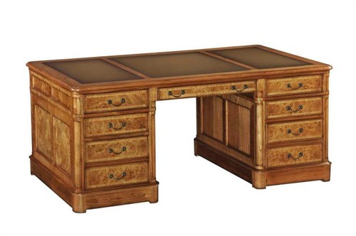 Burr walnut pedestal - burr,