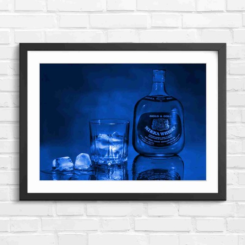 Bold red whisky still life - whisky,