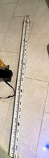 ANTIQUE VINTAGE SURVEYORS WOODEN TELESCOPIC MEASURE STICK RULE STAFF Brookeades