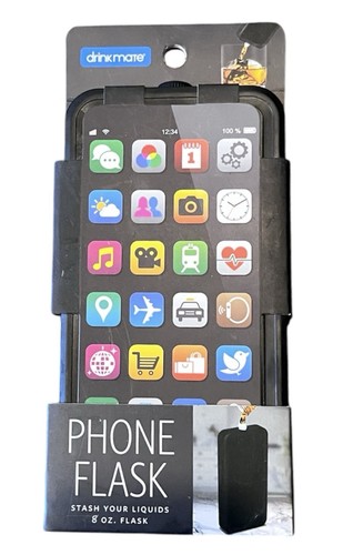Drinkmate plastic phone flask - drinkmate,