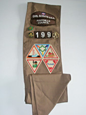 Girl Scouts Brownie Sash