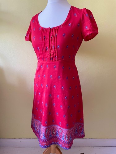 Fat face red - floral, paisley
