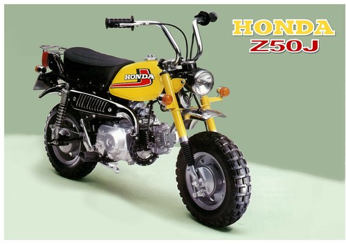 Honda poster classic z50j - classic,