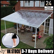 1M Polycarbonate Roofing Sheets Uv Protected 1MM Sunshine Room Plastic Panels UK