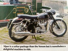 VELOCETTE VIPER VENOM