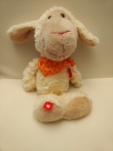 White soft toy - soft,
