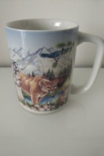 Otagiri Japan Wildlife Coffee Mug 13 oz Stanley Papel Design Artist Kurt R Kress