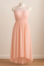 Chiffon Pleated Evening Dress