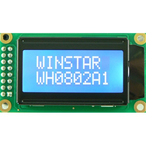Winstar wh0802a nyg 8x2 lcd - 8x2,