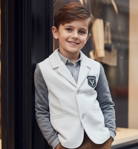New boys velvet blazer jacket - new,