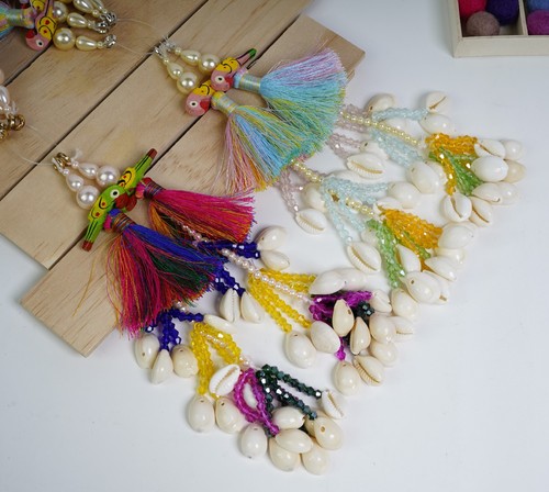 Indian tassels pair 20 - tassels, cm