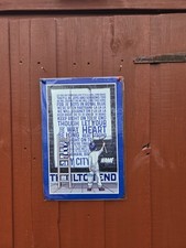 Birmingham City tilton end 20x30cm Bar Shed Summerhouse Workshop Office Decor