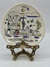 Vintage bodo norway plate - bodo,