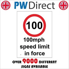 TR060 100 MPH SPEED LIMIT IN