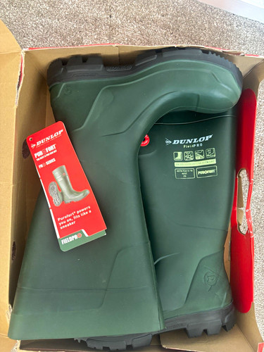 Dark green dunlop purofort - dark,