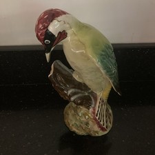 BESWICK BIRD GREEN WOODPECKER