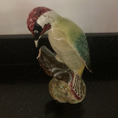 Beswick bird green woodpecker - beswick,