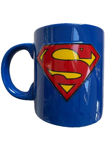Superman logo large coffee - superman,