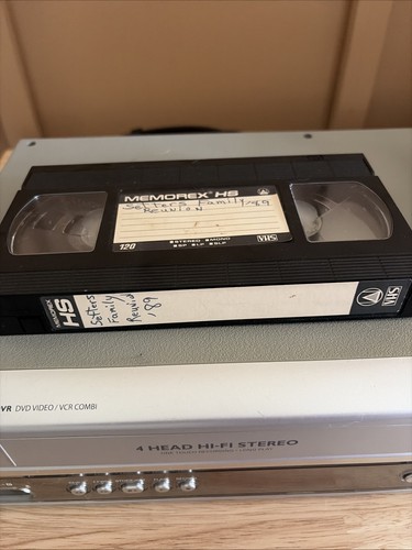 Home family video vhs - vhs, 1989