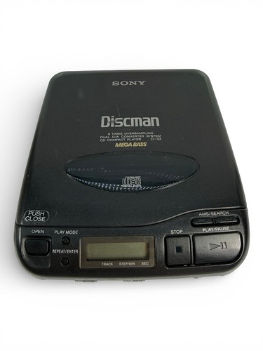 Sony discman portable cd - sony, d-33